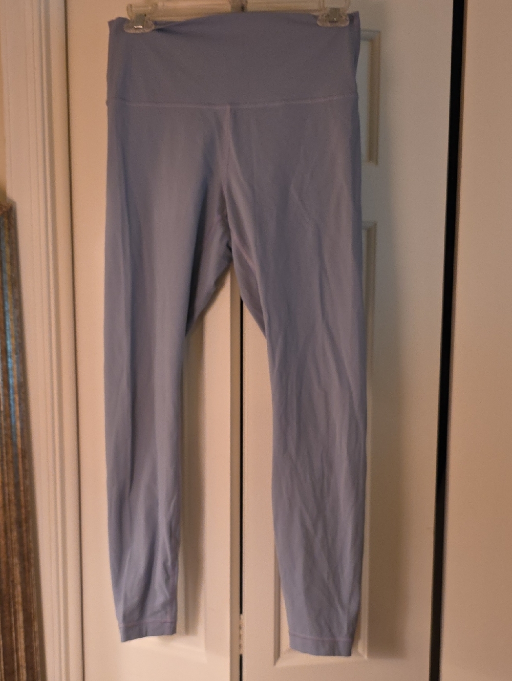 Lululemon Light Blue Yoga Leggings M 8
